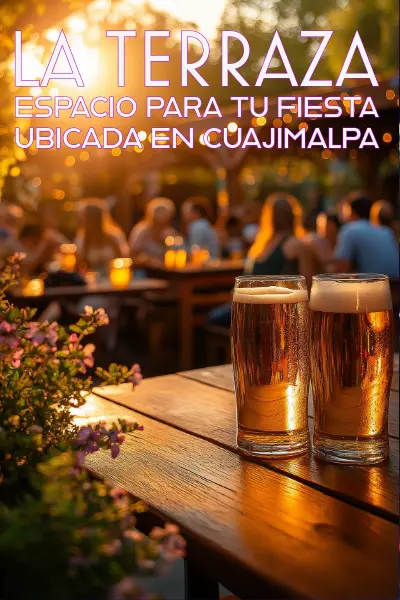 Imagen de un Flyer promocionando un bar