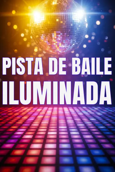 Imagen de un Flyer de iluminación dj